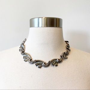95 Margot de Taxco rare Mexican silver necklace
